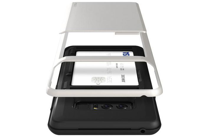 VRS Design Damda Glide Samsung Galaxy Note 8 Case - Cream White