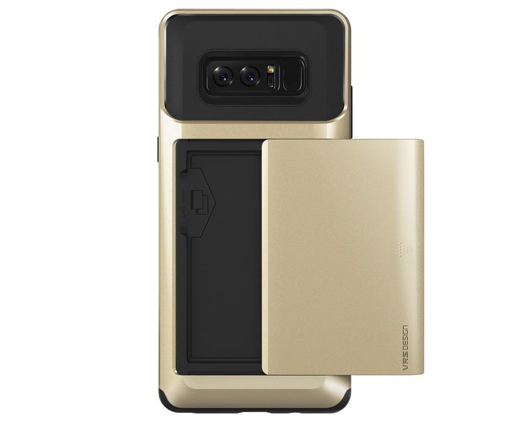 VRS Design Damda Glide Samsung Galaxy Note 8 Case - Shine Gold