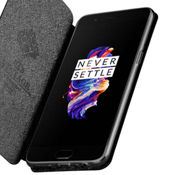 MOFi Slim Flip OnePlus 5 Case - Black