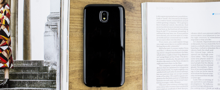 Olixar FlexiShield Samsung Galaxy J5 2017 Gel Case - Solid Black