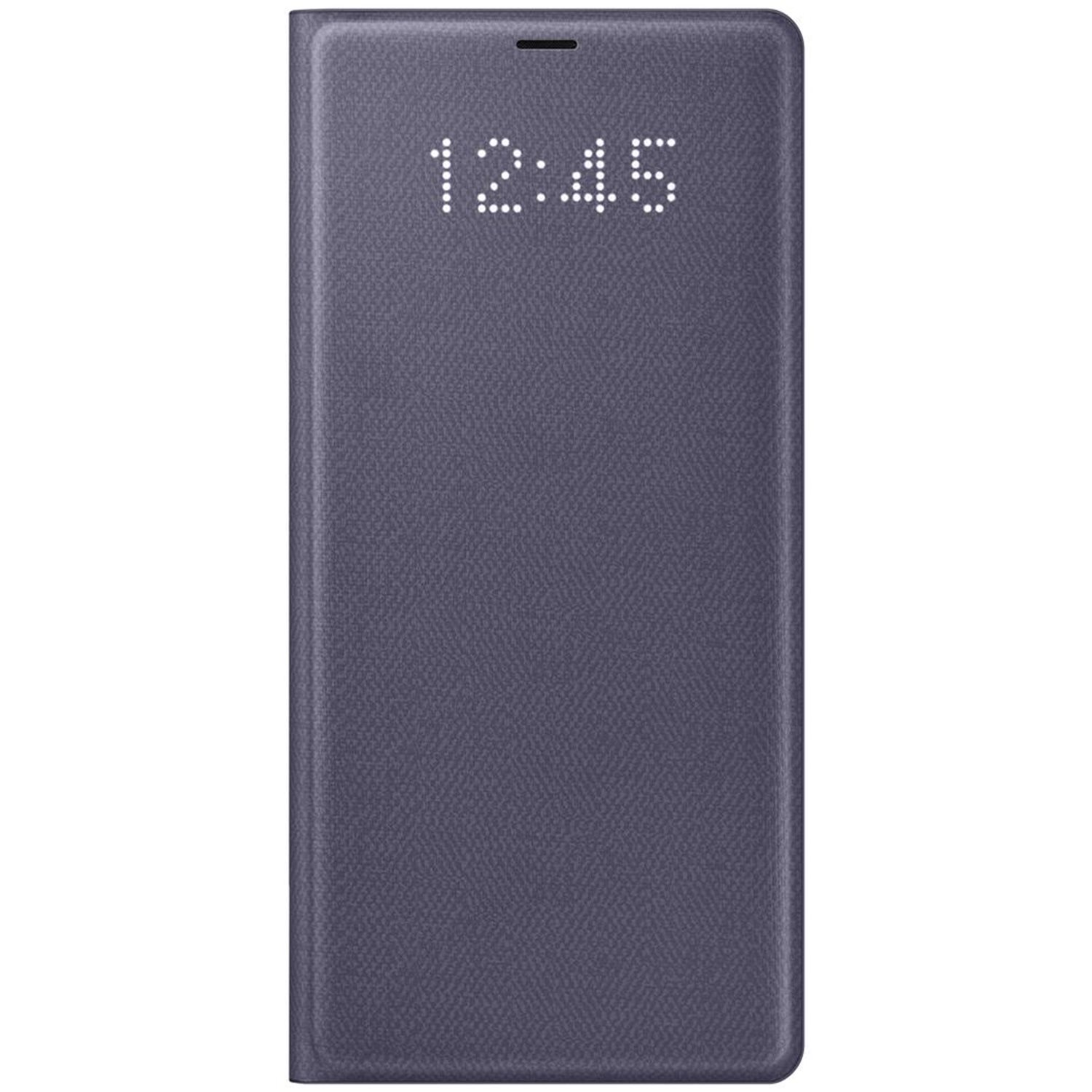 Official Samsung Galaxy Note LED View Cover - Orchid Grey