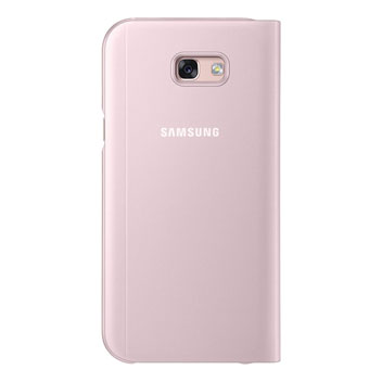 Official Samsung Galaxy A7 2017 S View Premium Cover Case - Blue