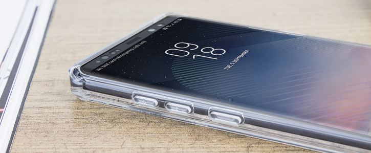 Olixar ExoShield Tough Snap-on Samsung Galaxy Note 8 Case - Clear