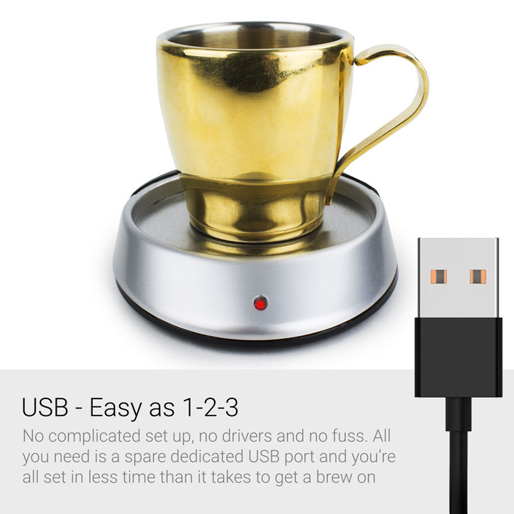 Chauffe-tasse USB Hottea