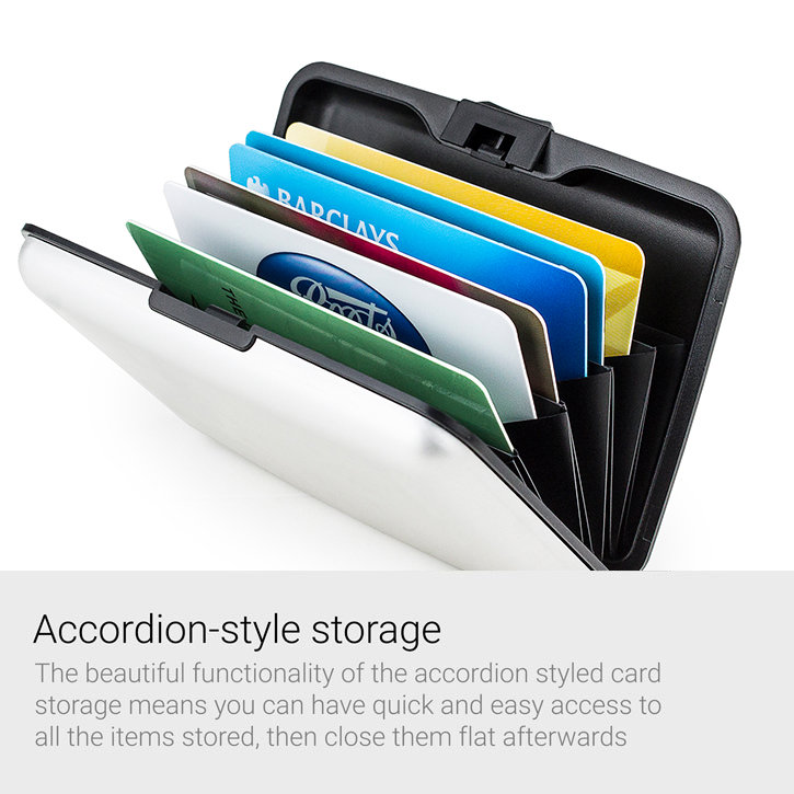 Acardion Aluminium RFID Blocking Armoured Wallet Case