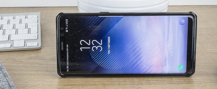 Olixar ExoShield Tough Snap-on Samsung Galaxy Note 8 Case - Black