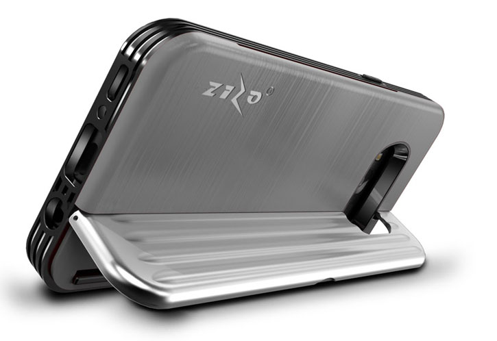 Coque Samsung Galaxy S8 Zizo Retro Wallet avec support – Argent
