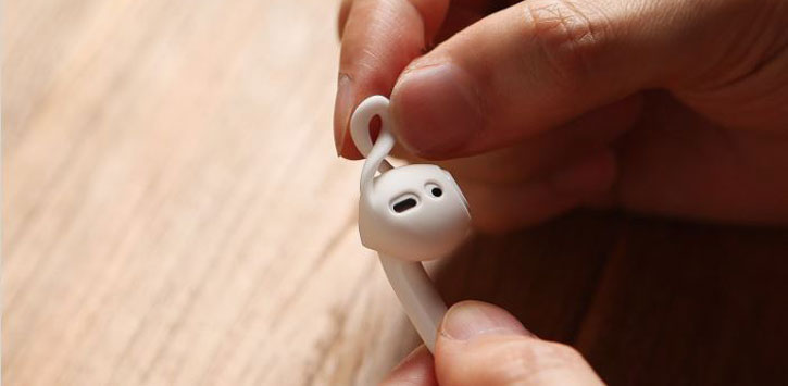 Crochets Oreilles Earhooks Pour Ecouteurs Apple Airpods Elago - Blancs