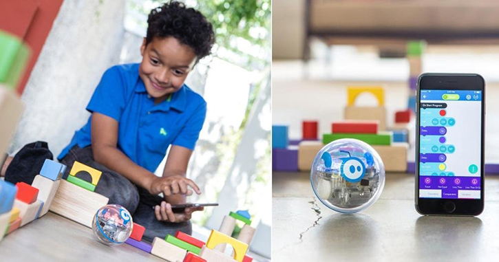 Sphero SPRK+ Programmable Robot Ball - Clear / Blue