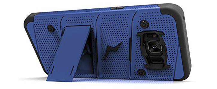 Zizo Bolt Series Samsung Galaxy Note 8 Tough Case & Belt Clip - Blue