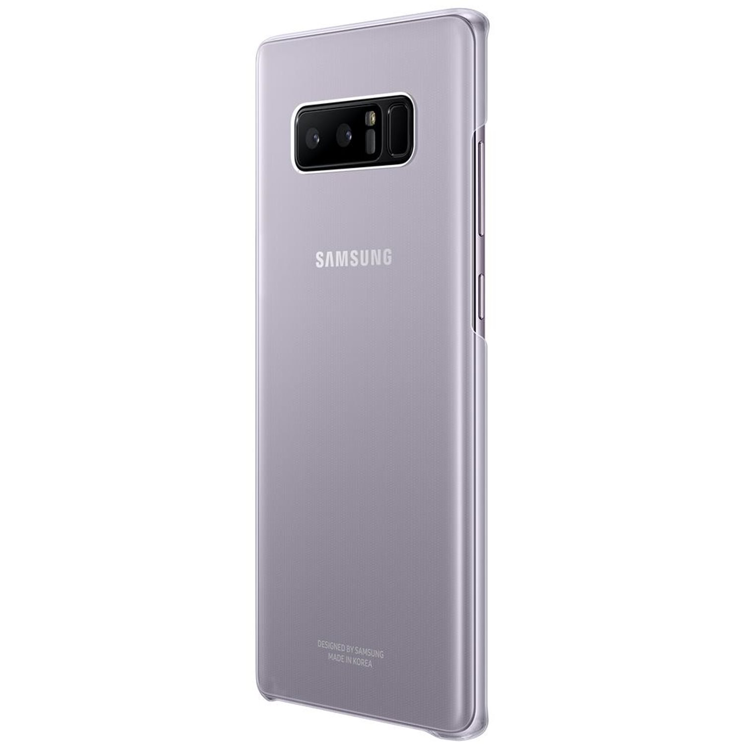 Official Samsung Galaxy Note 8 Clear Cover Case - Orchid Grey