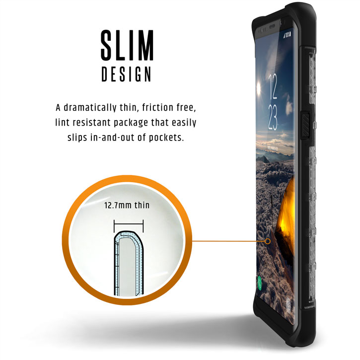 UAG Plasma Samsung Galaxy Note 8 Skal - Glaciär / Svart