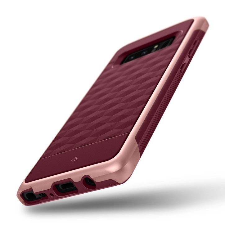 Caseology Galaxy Note 8 Parallax Series Case - Burgundy