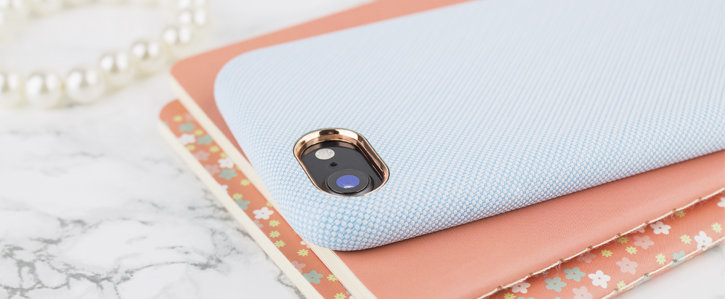 LoveCases Pretty in Pastel iPhone 8 Denim Design Case - Blue