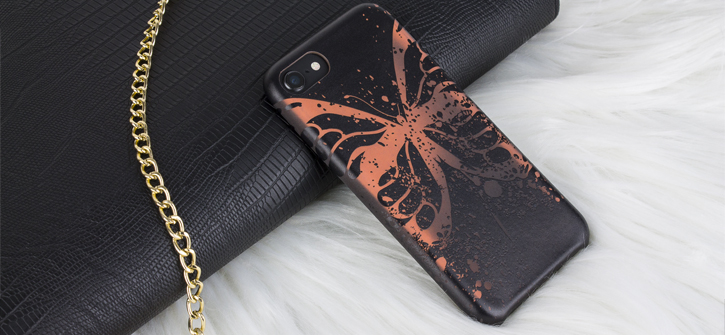 Coque iPhone 8 / 7 LoveCases Butterfly Effect – Couleur changeante vue sur appareil photo