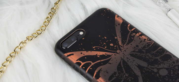 LoveCases Schmetterling-Effekt Farben wechselnde iPhone 8/7 Plus Hülle