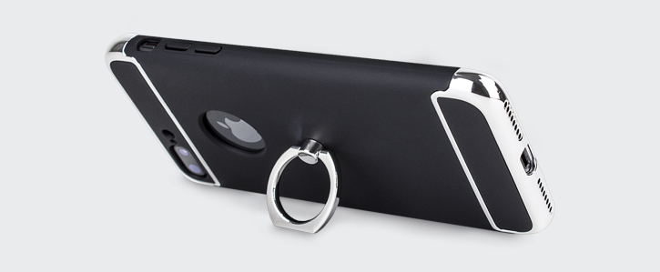 Olixar X-Ring iPhone 8 Plus / 7 Plus Finger Loop Case - Black