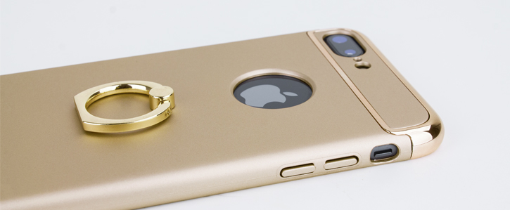 Olixar X-Ring iPhone 8 Plus / 7 Plus Finger Loop Case - Gold