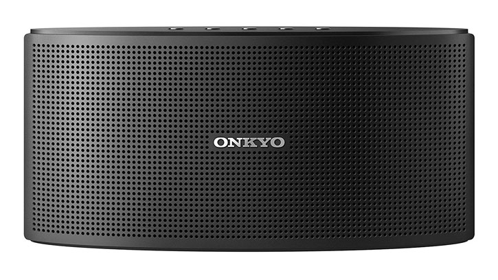 Onkyo X3 Portable Bluetooth Speaker & 3,400mAh Power Bank - Black