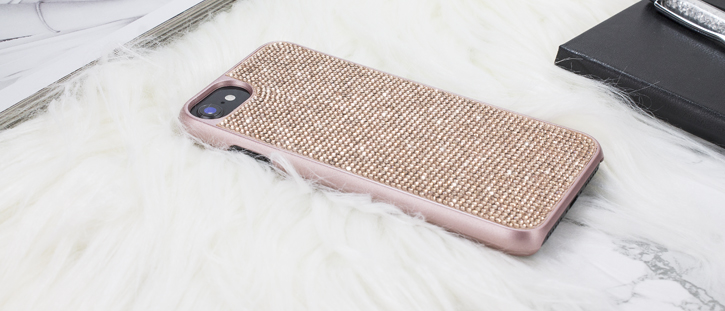 LoveCases Luxury Crystal iPhone 8 / 7 / 6S / 6 Case - Rose Gold