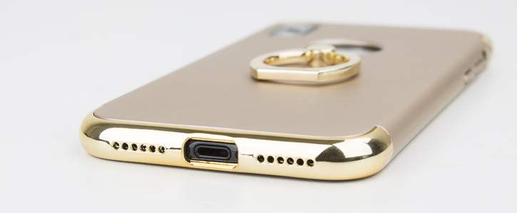 Olixar X-Ring iPhone X Finger Loop Case - Gold