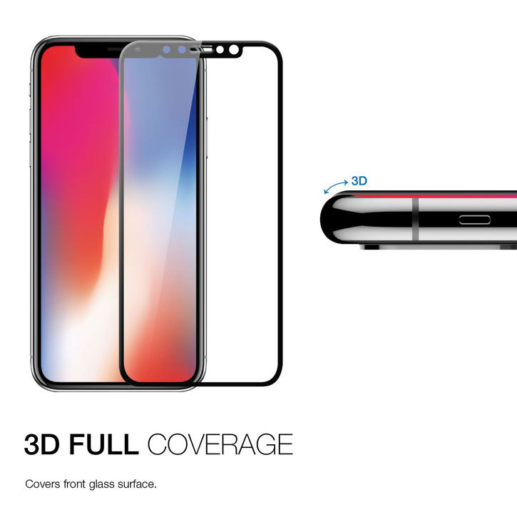 Patchworks ITG iPhone X Full Cover 3D Tempered Glass Screen Protector