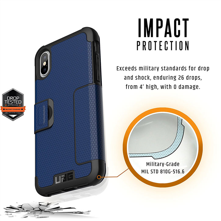 UAG Metropolis iPhone X Case - Cobalt