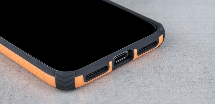 Olixar Magnus iPhone X Case and Magnetic Holders - Orange