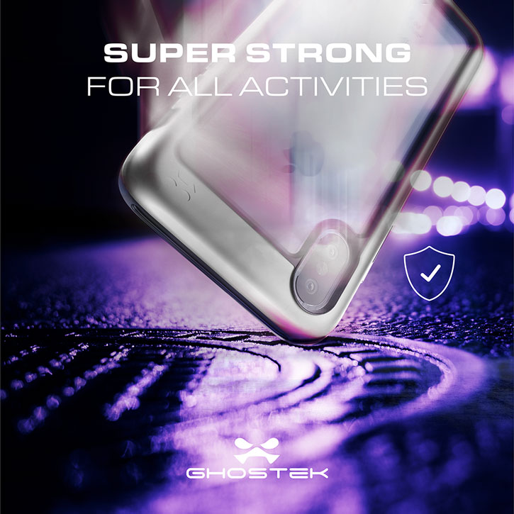 Ghostek Atomic Slim iPhone X Tough Case - Silver