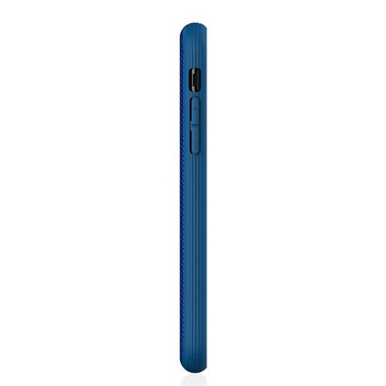 Funda iPhone X Evutec AERGO Ballistic Nylon con soporte coche  - Azul