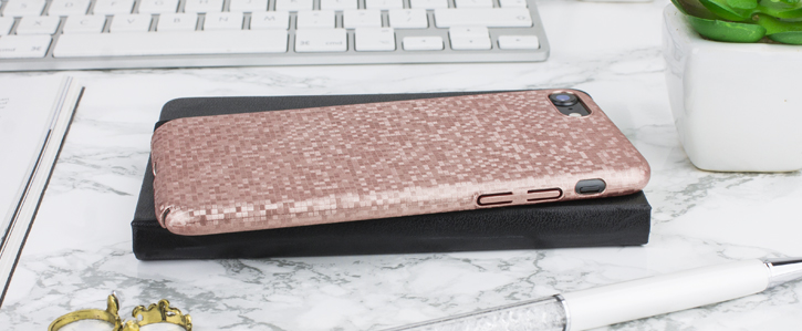 LoveCases Check Yo Self iPhone 8 / 7 Hülle - Rose Gold