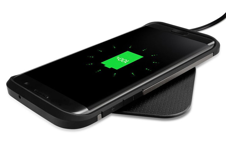 Spigen Essential F302W Universal Wireless Charging Pad - Black