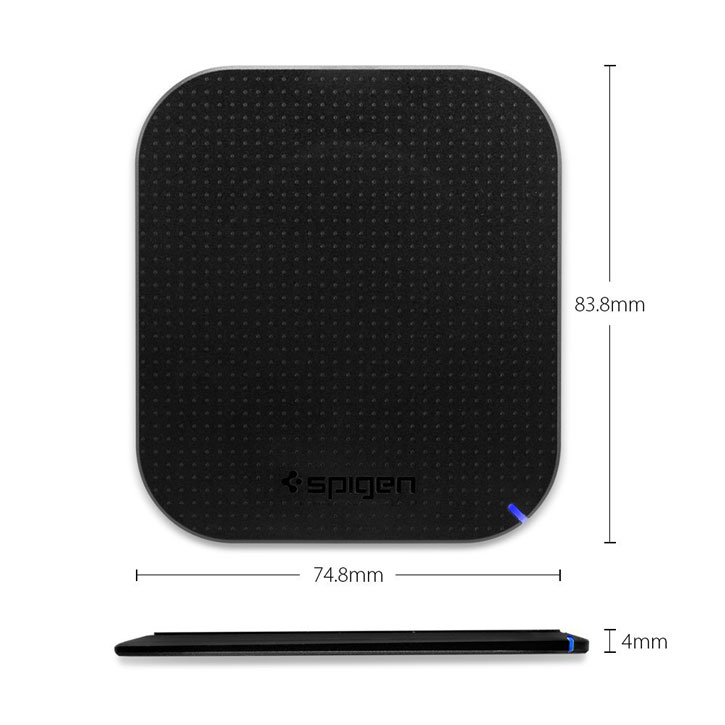 Spigen Essential F302W Universal Wireless Charging Pad - Black