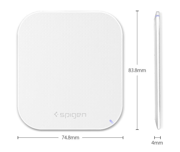 Base de carga Spigen Essential F302W Universal - Blanca