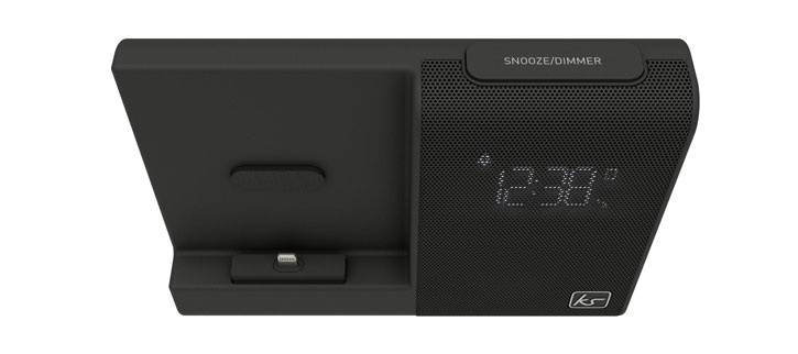 iphone speaker dock clock