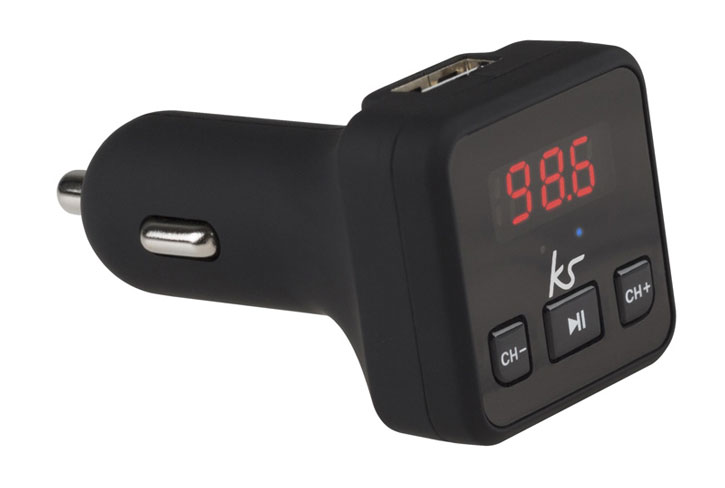 Ik denk dat ik ziek ben rand Appartement KitSound MyFM2 Wireless FM Transmitter & Hands-Free Car Kit