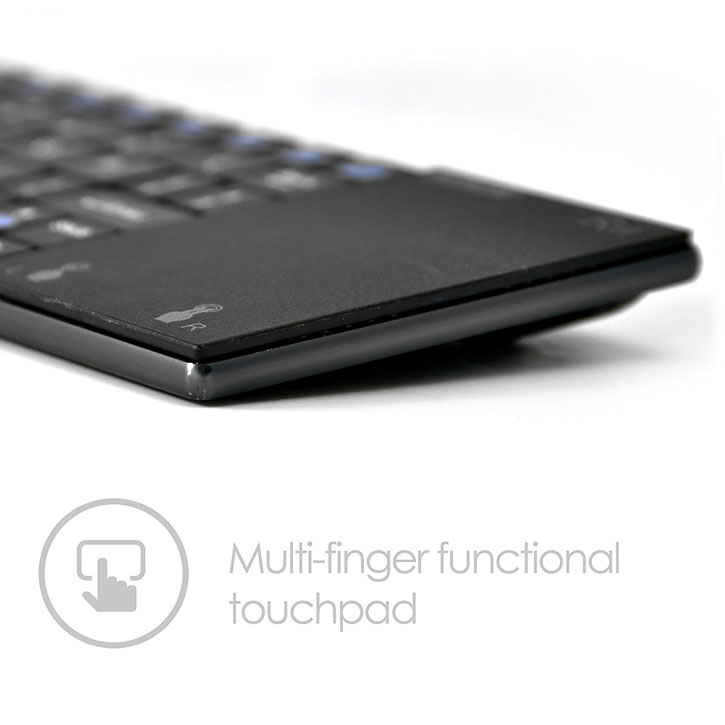 Desire2 2-in-1 Universal Wireless Keyboard & Touchpad Mouse - Black