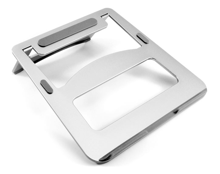 Desire2 Anywhere Portable Laptop Riser Stand - Silver