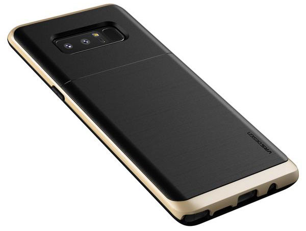 VRS Design High Pro Shield Samsung Galaxy Note 8 Case - Shine Gold