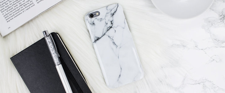 LoveCases Marble iPhone 6S Skal - Vit