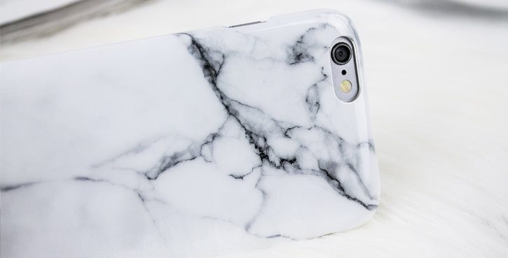 LoveCases Marble iPhone 6S / 6 Case - Classic White