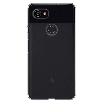 Coque Google Pixel 2 XL Spigen Liquid Crystal – Transparente vue sur appareil photo