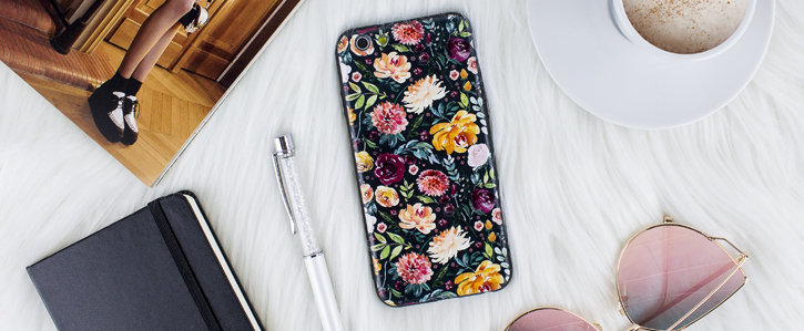 LoveCases Floral Art iPhone 6S / 6 Case - Black