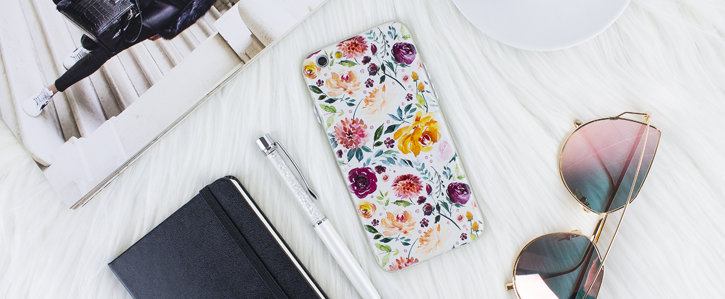 LoveCases Floral Art iPhone 6S / 6 Case - White