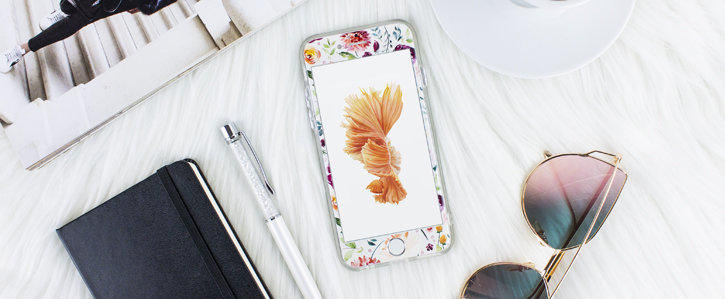 LoveCases Floral Art iPhone 6S / 6 Case - White