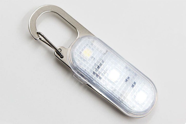 Lampe Torche de poche Echo Three LumiClip avec mousqueton