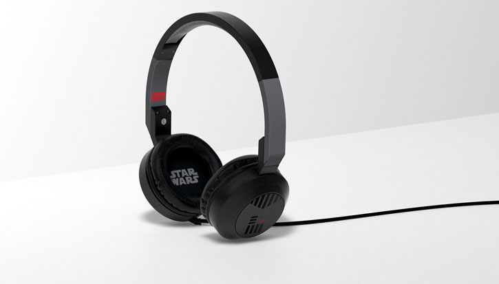 Star Wars Darth Vader On-Ear Headphones w/ Mic and Remote - Black