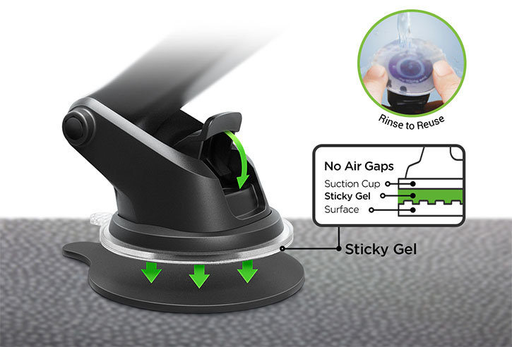 iOttie Easy One Touch Android Car Holder & Qi Wireless Charger