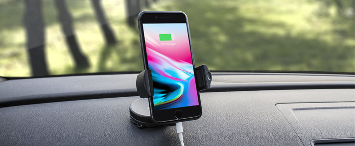 Olixar DriveTime iPhone 8 Car Holder, Cable & Charger In-Car Pack