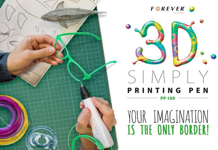 3D Simply 3D Printing Pen PP-100